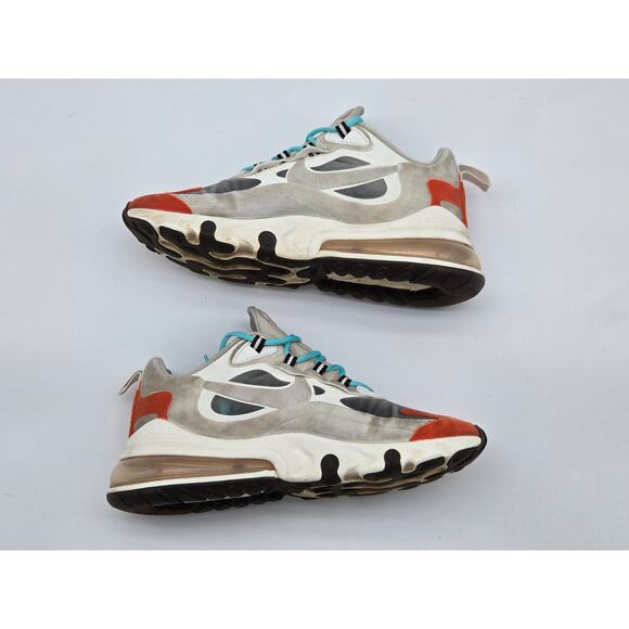 Nike Air Max 270 React Womens AT6174-200 Running Shoes Sz 7 - Picture 4 of 8